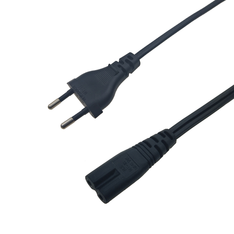 AC cord with EU plug C7 2pin