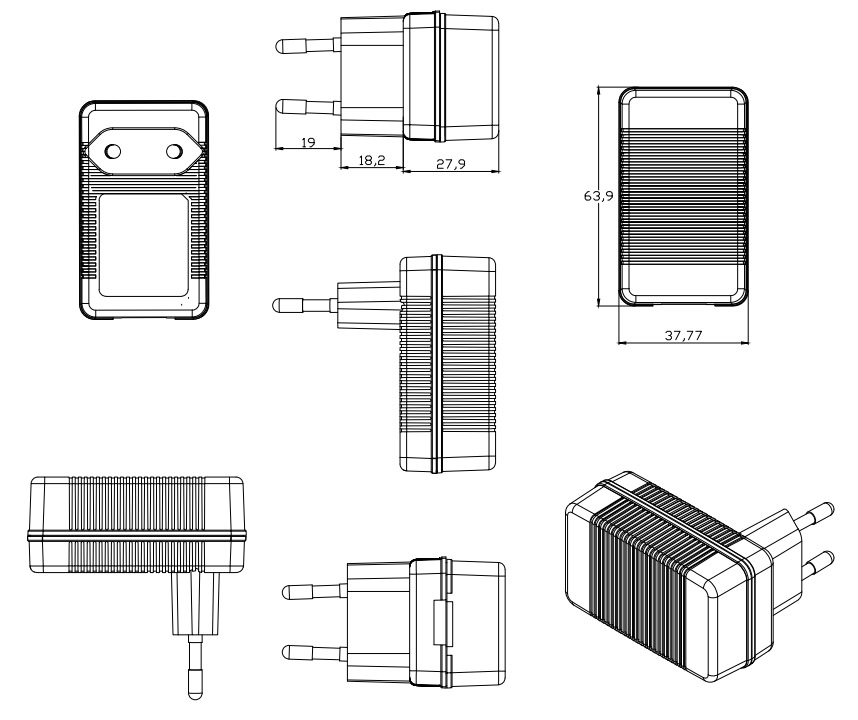 5V 1A AC DC Switching power supply