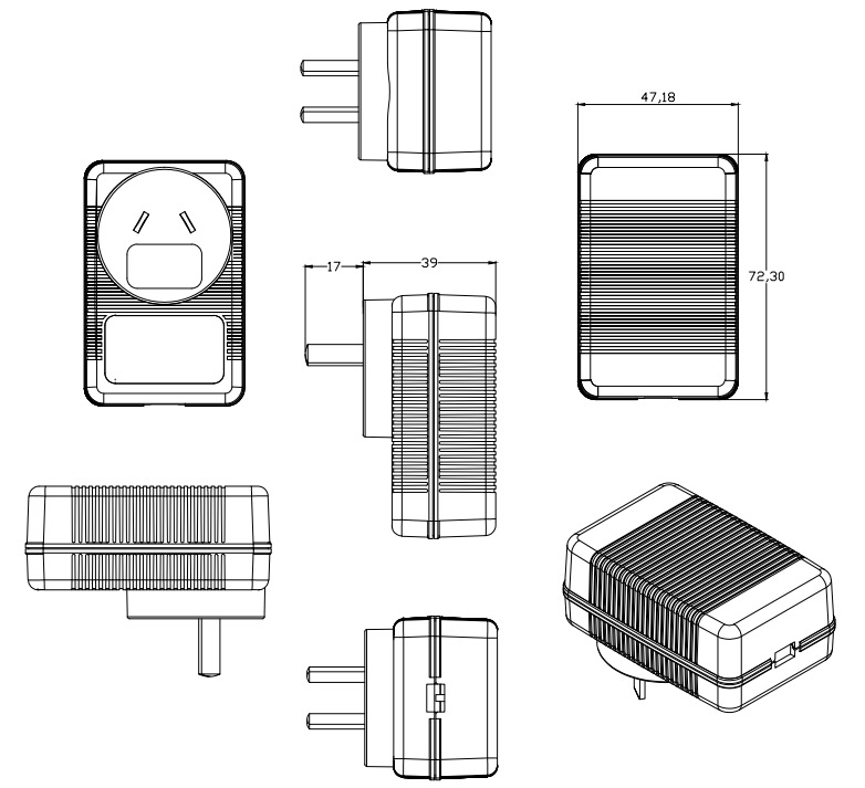 6V 3A AC ADAPTER