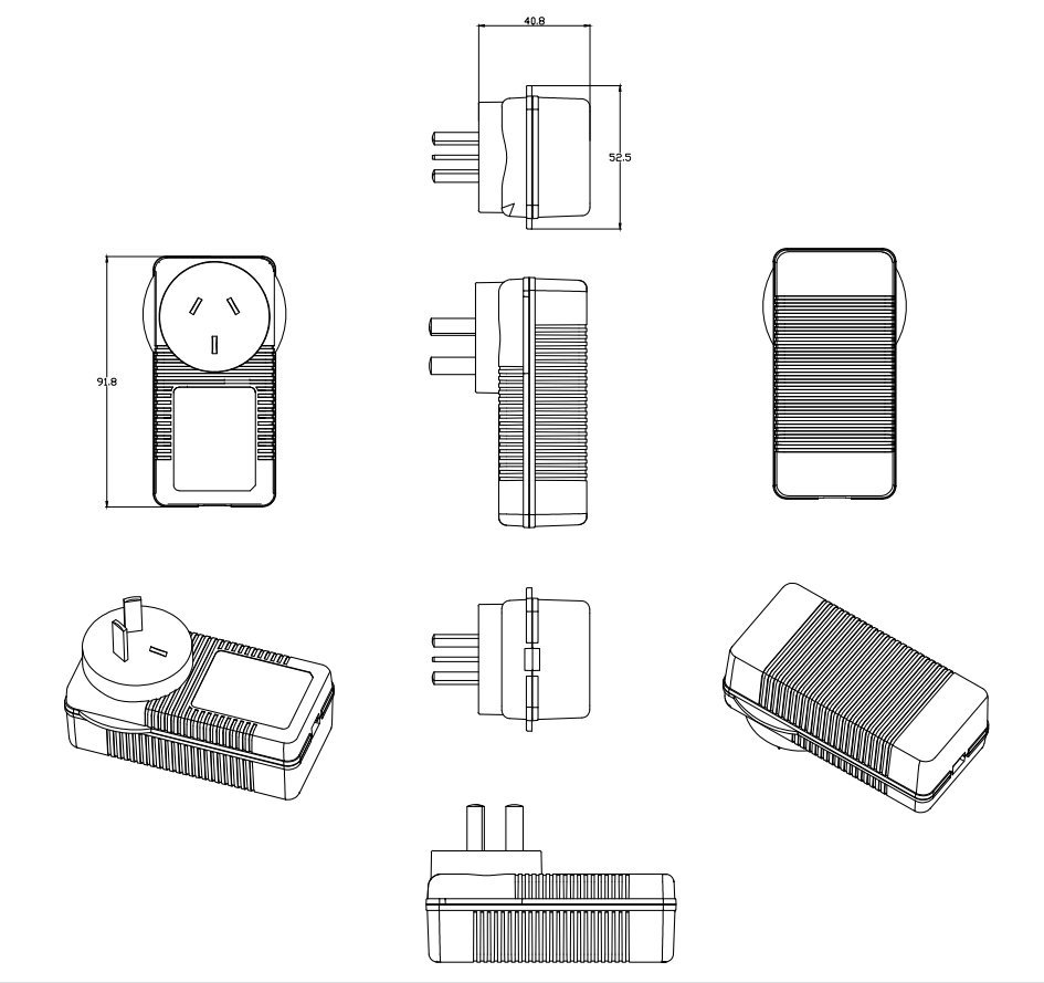 Wall Power Adaptor 13v 2a