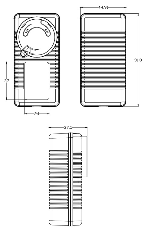 Detachable Plug Power Adapter 33V 1A