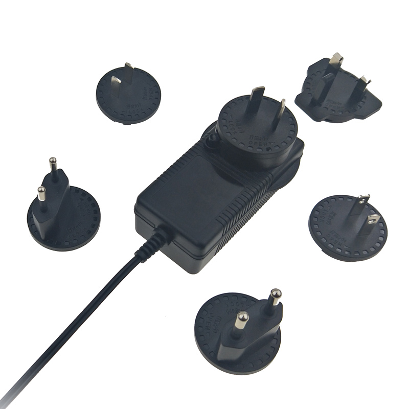 Interchangeable Plug Power Adapter 12V 3A