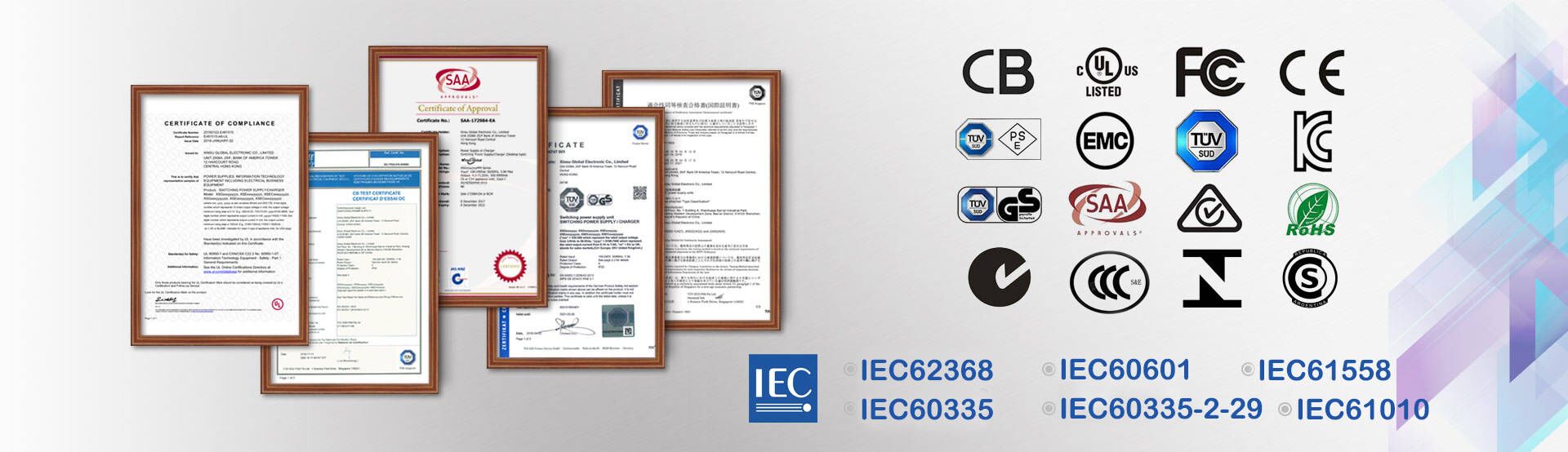 certification of adapter products