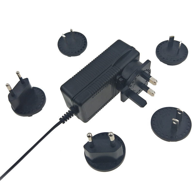 Interchangeable Plug Power Adapter 5V 5A
