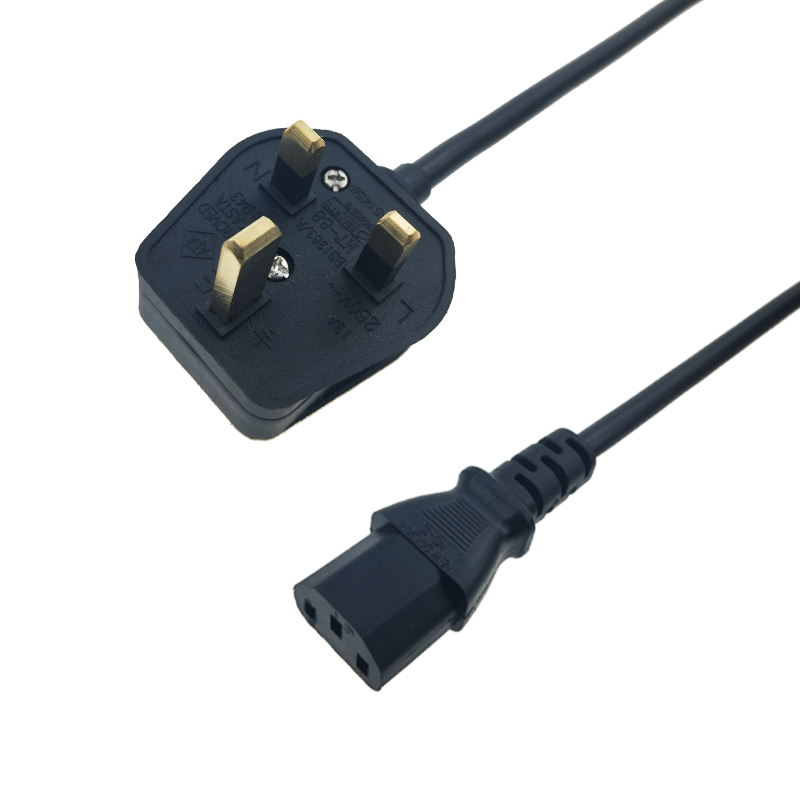 AC cord with UK plug C13