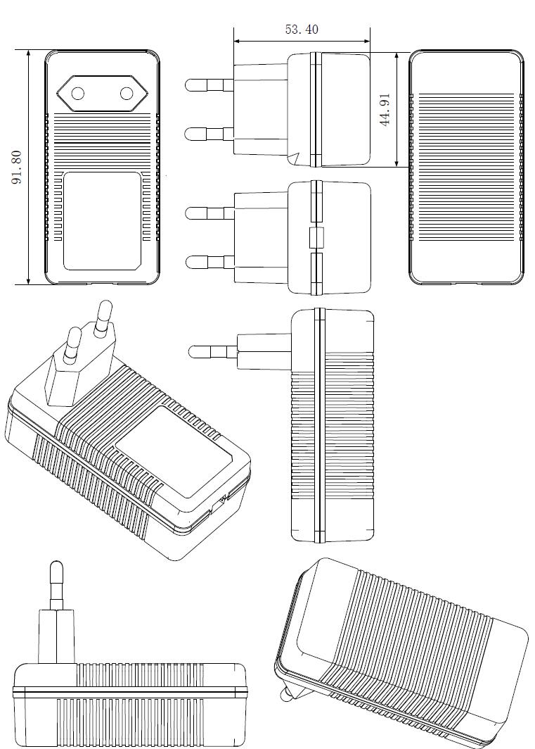 48V 0.75A Power Adapter