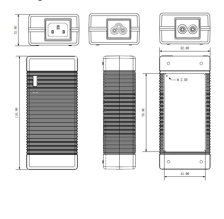 12V 3.5A Power Adapter