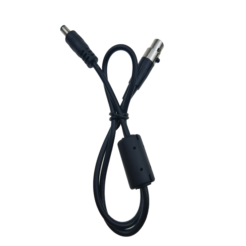 mini XLR 3pin female plug-DC5.5 2.1