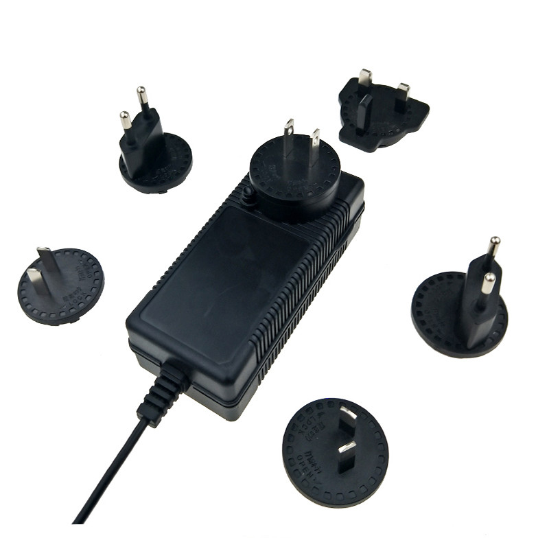 12V 6A Interchangeable Plug Power Adapter